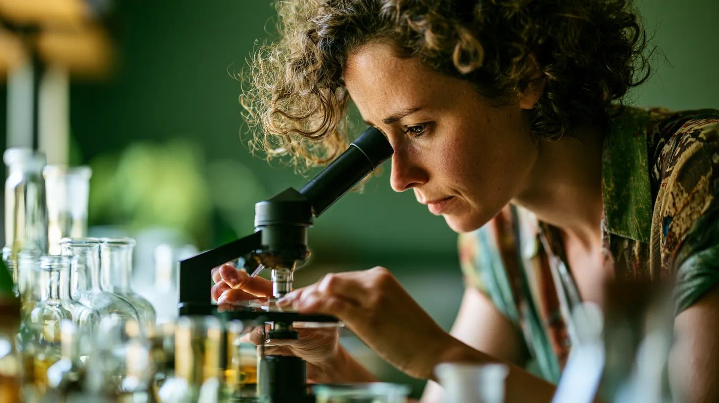 Symbolbild Lupe – Veterinärparasitologe