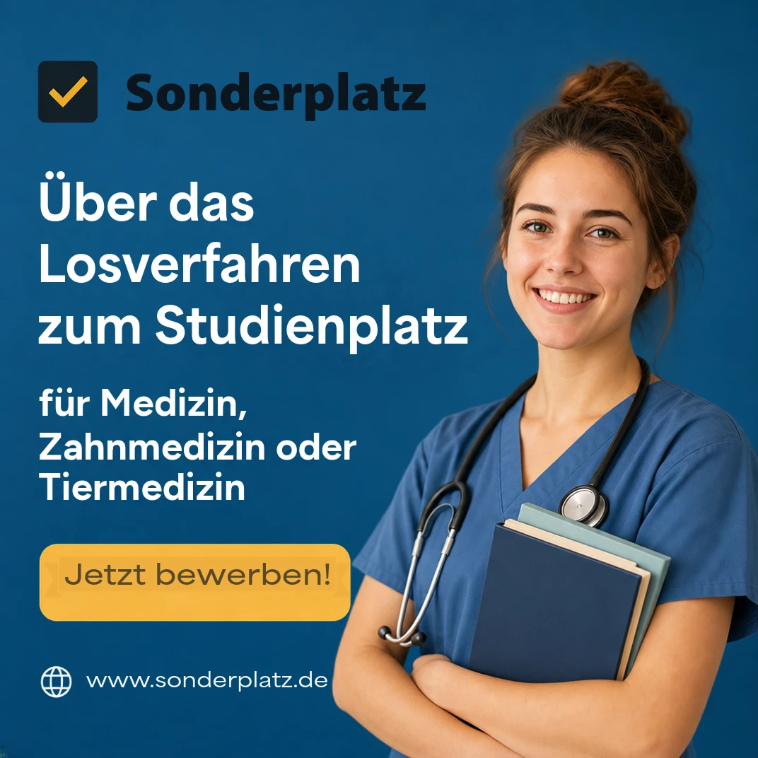 Sonderplatz – Beratung und Unterstützung beim Losverfahren für Medizin, Zahnmedizin und Tiermedizin