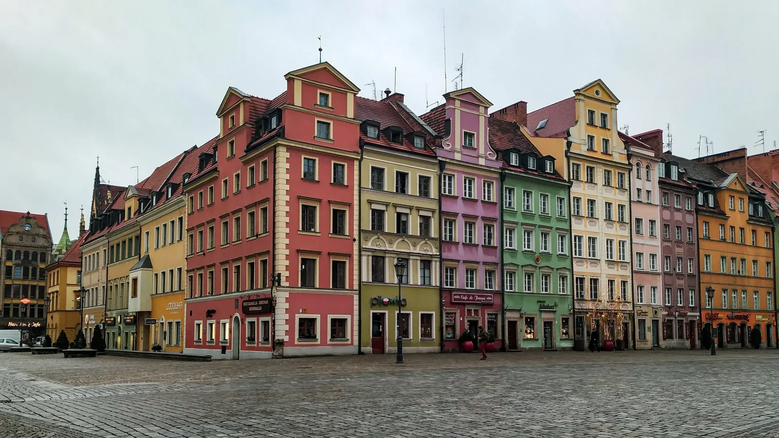 Stadtansicht von Breslau – Tiermedizinstudium in Polen