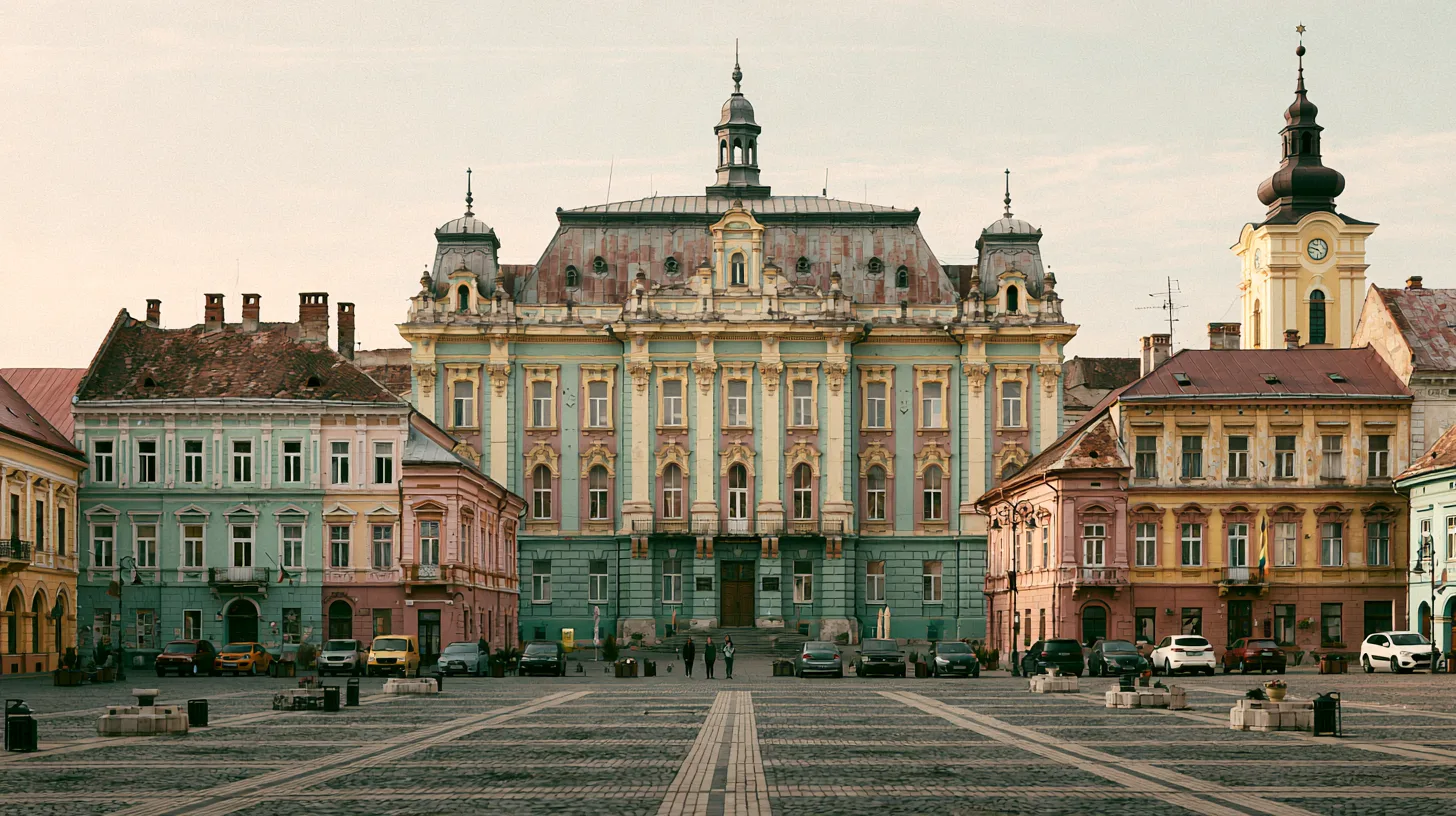 Symbolbild Stadtansicht Cluj-Napoca – Tiermedizinstudium in Rumänien