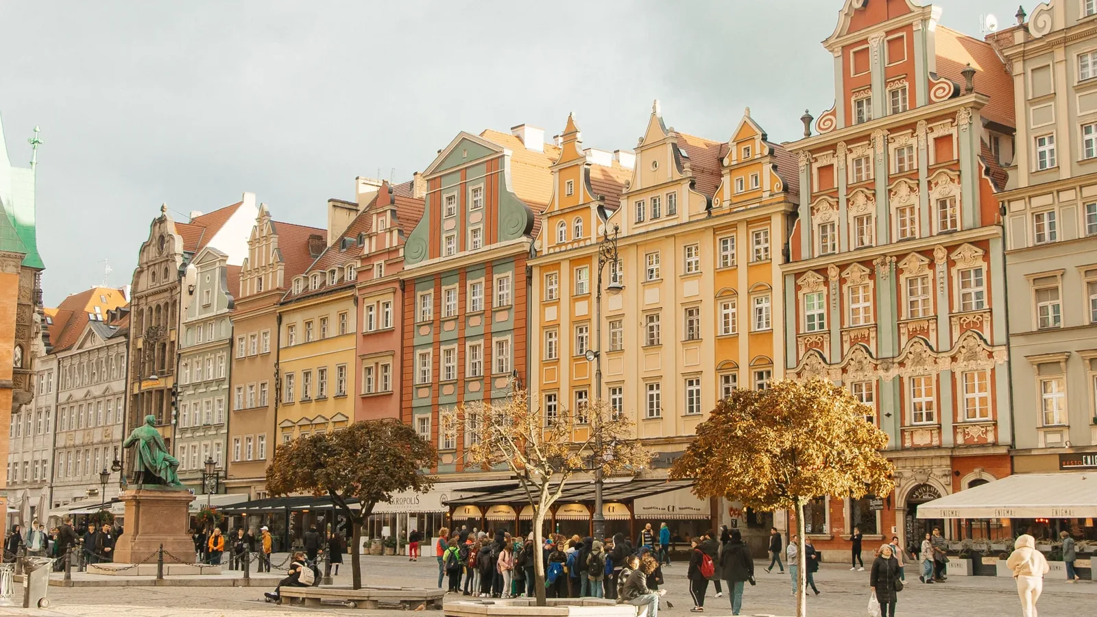 Stadtansicht von Breslau – Tiermedizinstudium in Polen