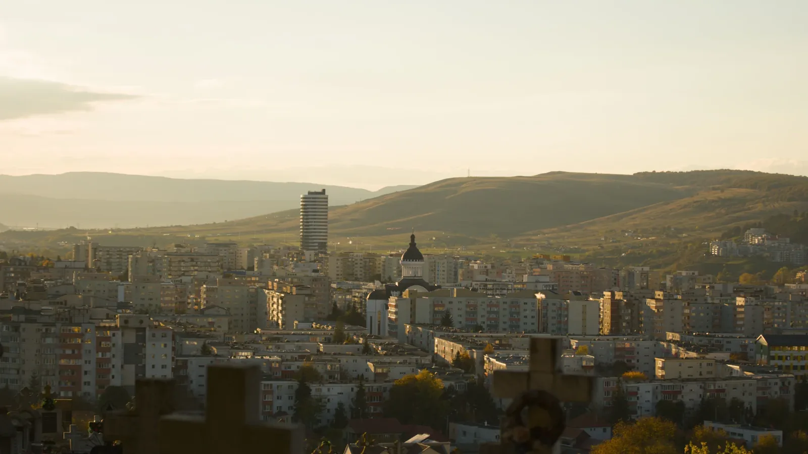 Stadtansicht von Cluj-Napoca – Tiermedizinstudium in Rumänien