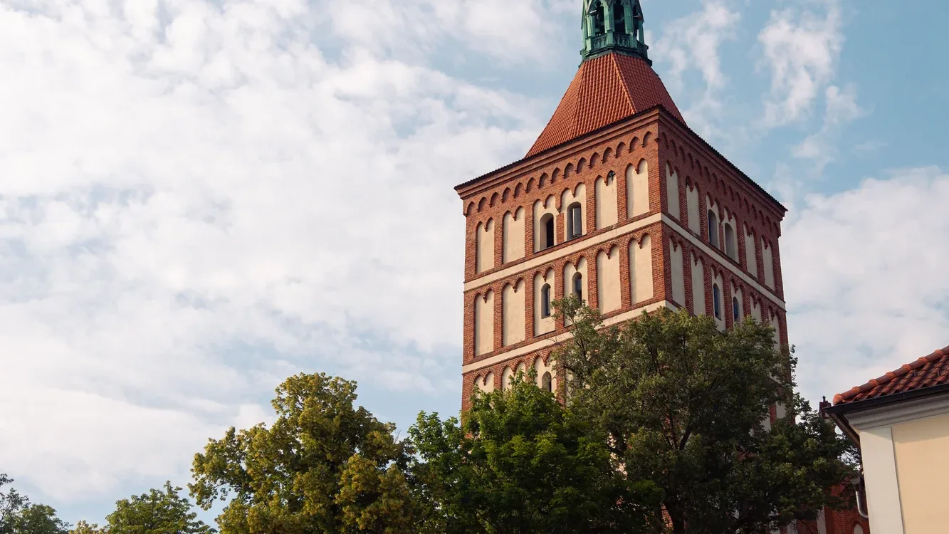 Stadtansicht von Olsztyn – Tiermedizinstudium in Polen