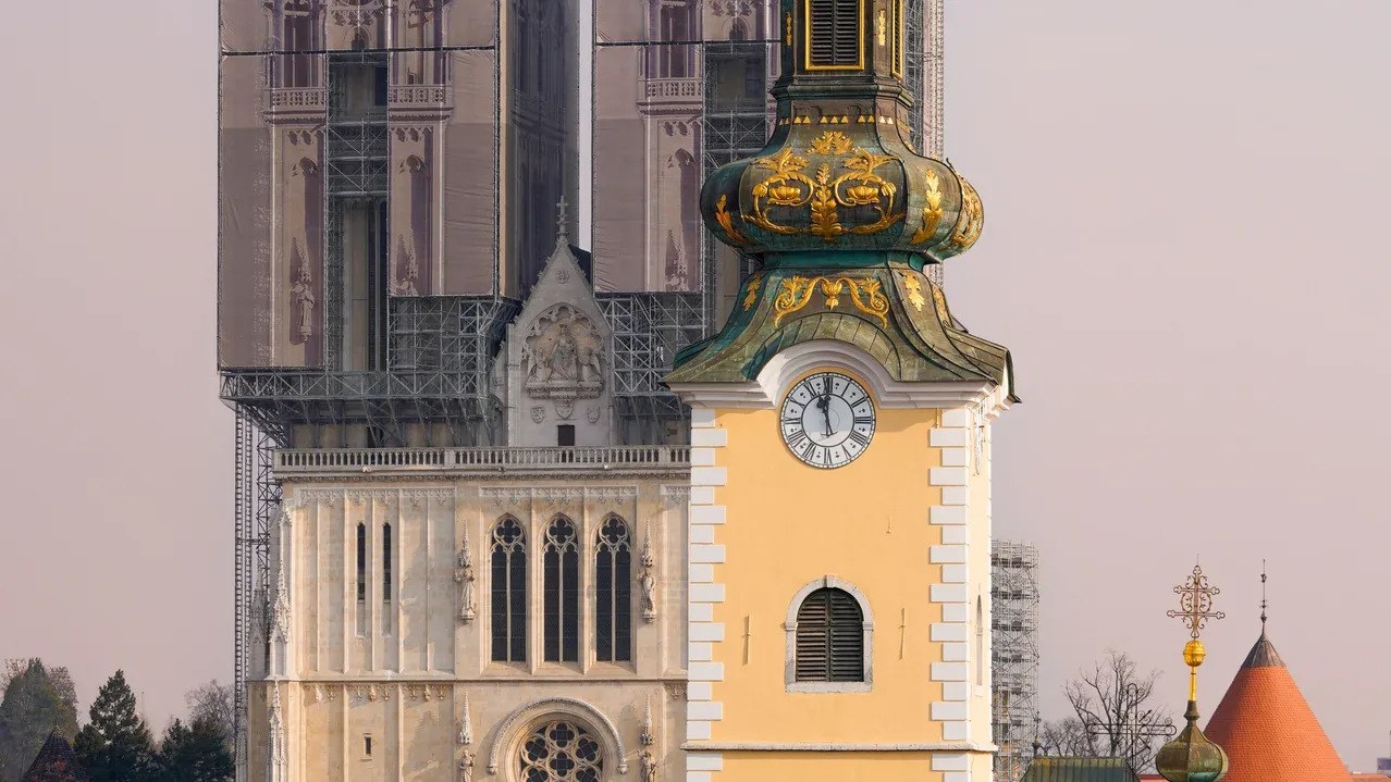 Stadtansicht von Zagreb – Tiermedizinstudium in Kroatien